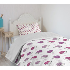 Daisies Watercolors Bedspread Set