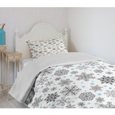 Lace Style Winter Bedspread Set