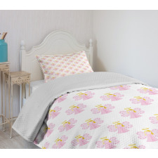 Fairy Girl with Halo Bedspread Set
