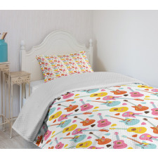 Summer Festival Colorful Bedspread Set