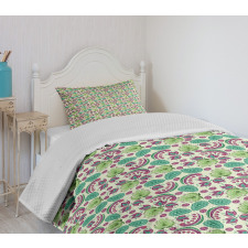 Traditional Motifs Bedspread Set