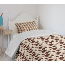 Exotic Hibiscus Blooms Bedspread Set