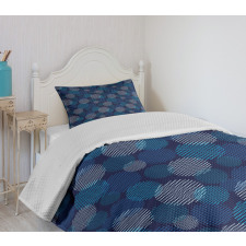 Modern Polka Dots Bedspread Set