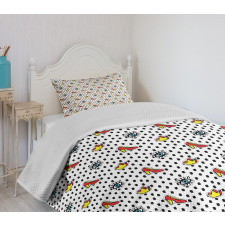 Doodle Feminine Bedspread Set