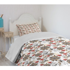 Nostalgic Blossoms Art Bedspread Set