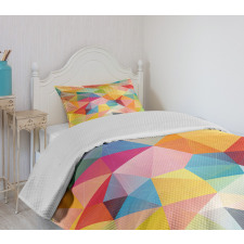 Polygonal Arrangement Bedspread Set