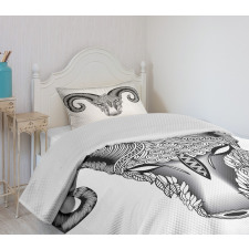 Head of Aries Art Bedspread Set