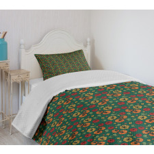 Ornate Tomatoes Art Bedspread Set