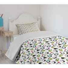 Happy Funny Animals Bedspread Set