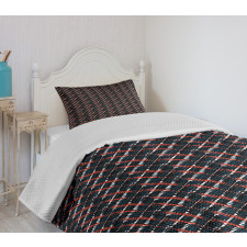 Grunge Boho African Bedspread Set