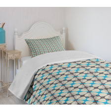 Daisies and Diamonds Bedspread Set