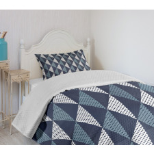 Rhombuses and Dots Bedspread Set