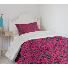 Romantic Flowers in Bloom Bedspread Set