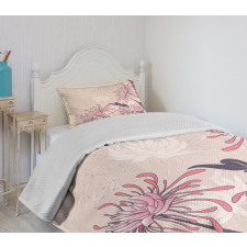 Chrysanthemum Bloom Bedspread Set