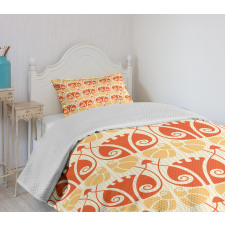 Modern Mushroom Bedspread Set