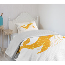 Cartoon Ocean Animal Bedspread Set