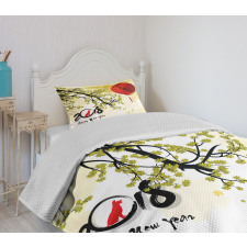 Thriving Branch Bedspread Set