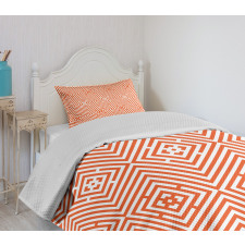 Bullseye Rhombus Bedspread Set