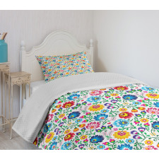 Polish Colorful Foliage Bedspread Set