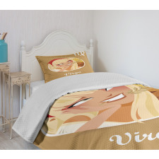 Teen Girl Wheat Bedspread Set