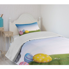 Eggs on the Hills Spring Bedspread Set