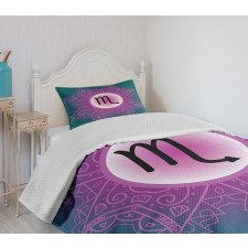 Fuchsia Mandala Bedspread Set