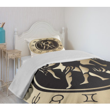 Circle and Twins Bedspread Set