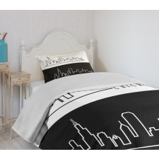 Minimalist City Bedspread Set