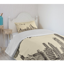 Vintage Urban Bedspread Set