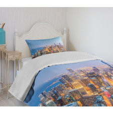 Vibrant City Bedspread Set