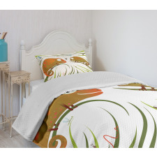 Insect World Design Bedspread Set