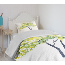 Blooming Spring Branch Bedspread Set