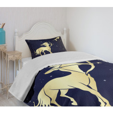 Centaur Motif Bedspread Set