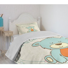 Teddy Bear Sleep Bedspread Set