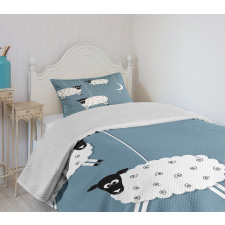 Sheep Moon Star Bedspread Set