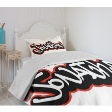 Teenage Boys Name Bedspread Set