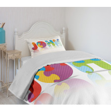 Ancestral Children Name Bedspread Set