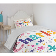 Happy Smiling Stars Bedspread Set