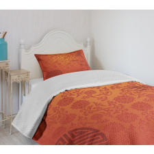 Traditional Nature Art Bedspread Set