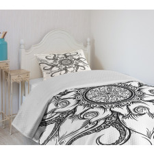 Nautical Mandala Art Bedspread Set