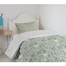 Hipster Summer Mood Bedspread Set