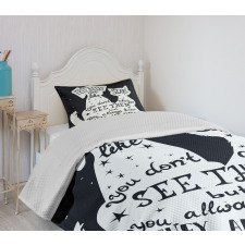 Friends are Like Stars Bedspread Set