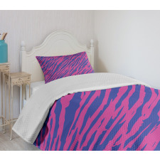 80s Style Grunge Bedspread Set