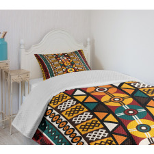 Primitive Borders Bedspread Set