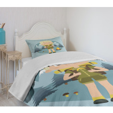 Forest Bedspread Set