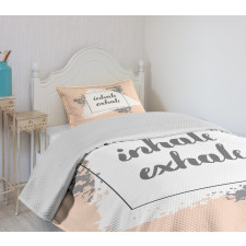 Pastel and Grunge Bedspread Set