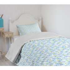 Botanical Spring Vibe Bedspread Set