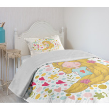 Cheerful Spring Kid Bedspread Set