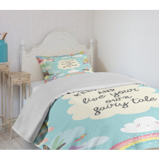 Keep Calm Fairytale Bedspread Set