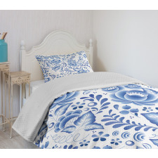 Porcelain Pattern Bedspread Set